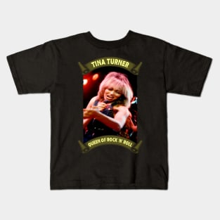 Tina Turner - Queen of Rock 'N' Roll Kids T-Shirt